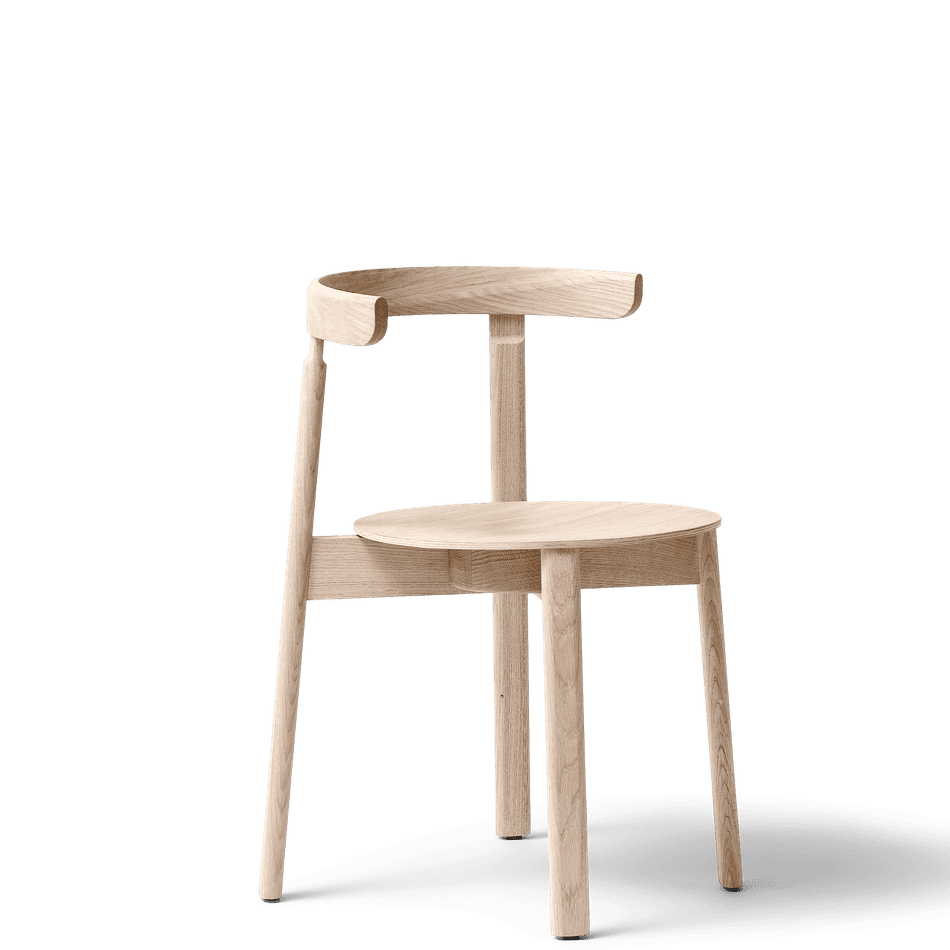 Chaise Lunar chêne Form & Refine