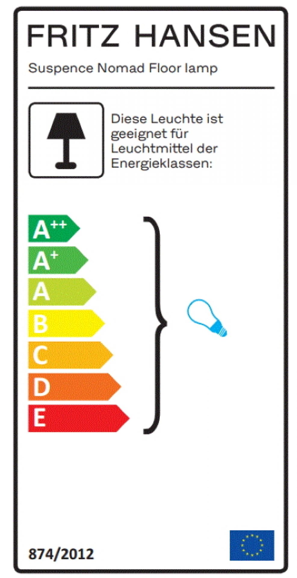 Suspence P1.5 lampe pendentif  Fritz Hansen
