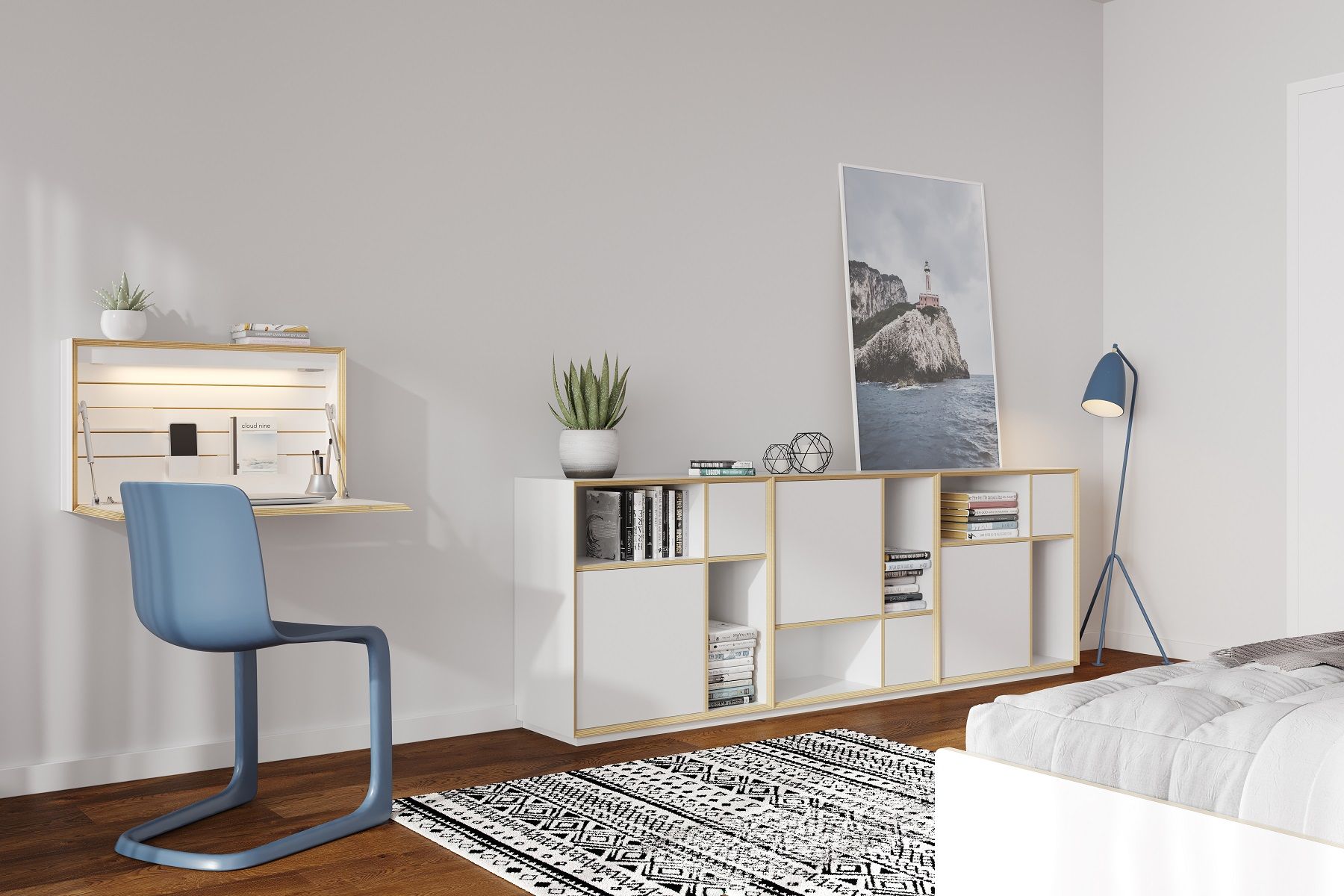 Flatbox bureau Müller Möbelwerkstätten