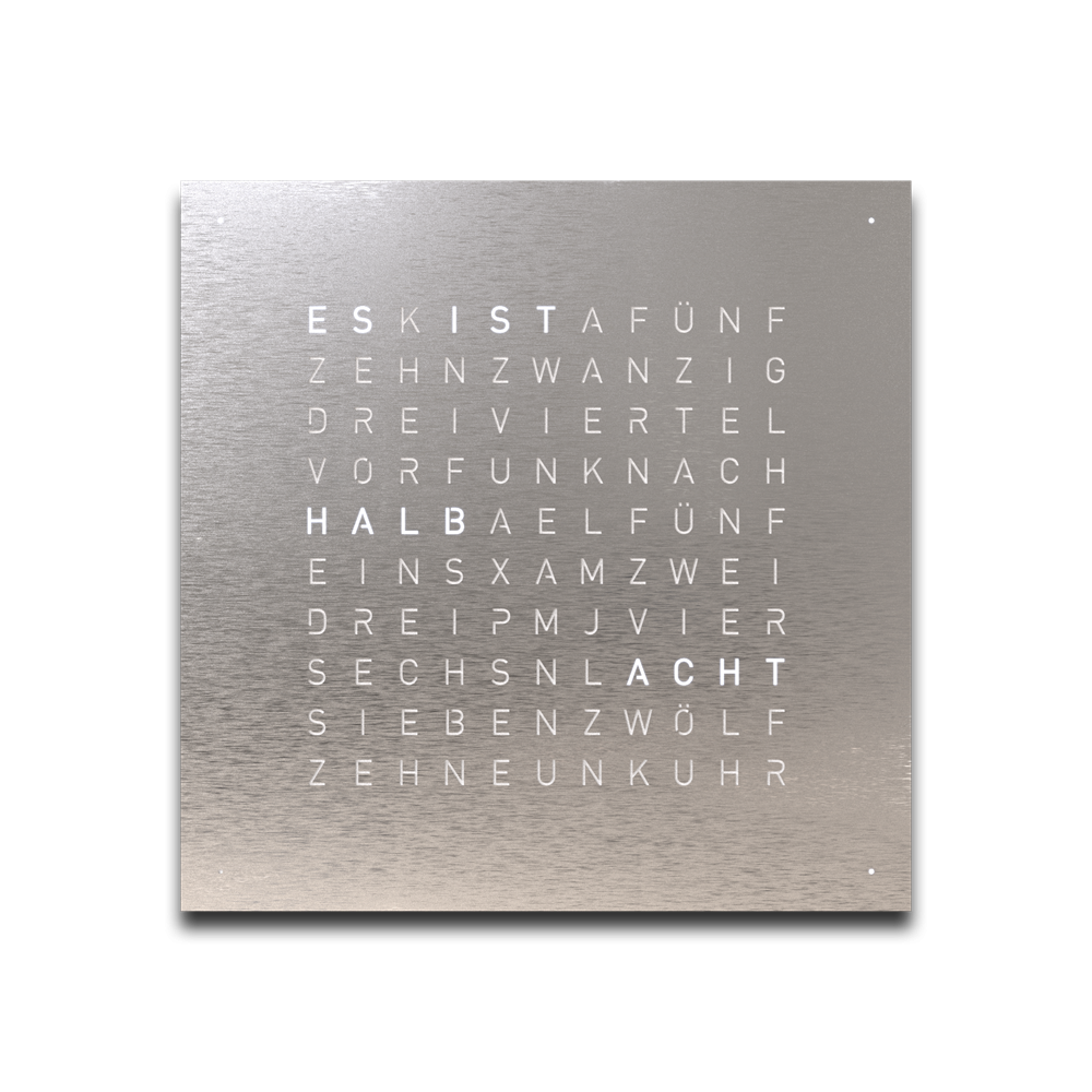 Cache avant pour l'horloge murale Earth 45 QLOCKTWO