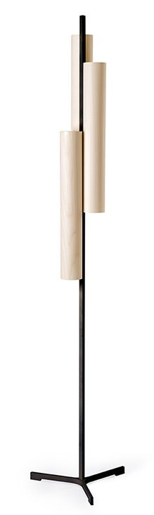 Black Note Triplet Floor LED Lampes sur pied LZF Lamps