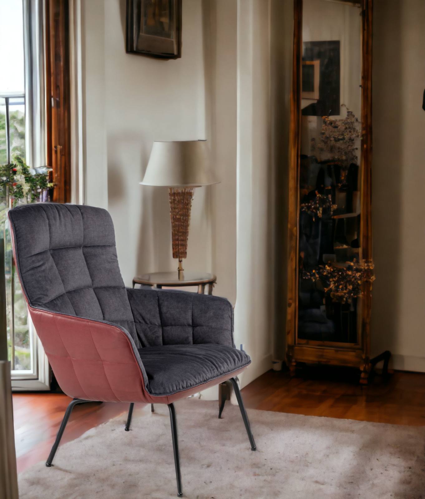 Marla Easy Chair Fauteuil haut Freifrau Manufacture 