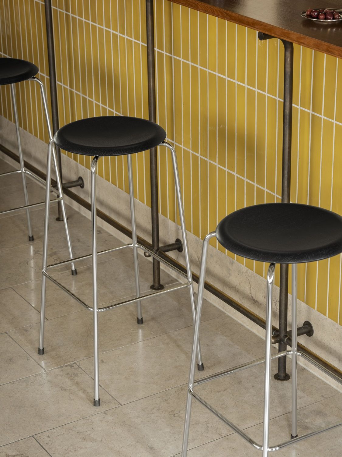 High Dot Tabouret High Fritz Hansen