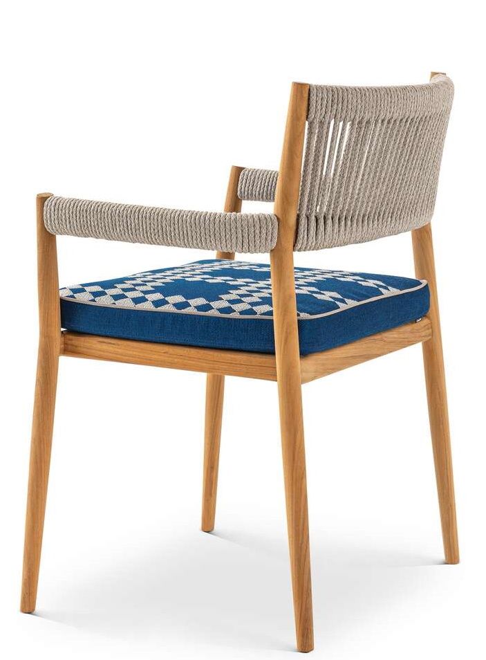 Dine Out Chair chaise avec coussin Cassina
