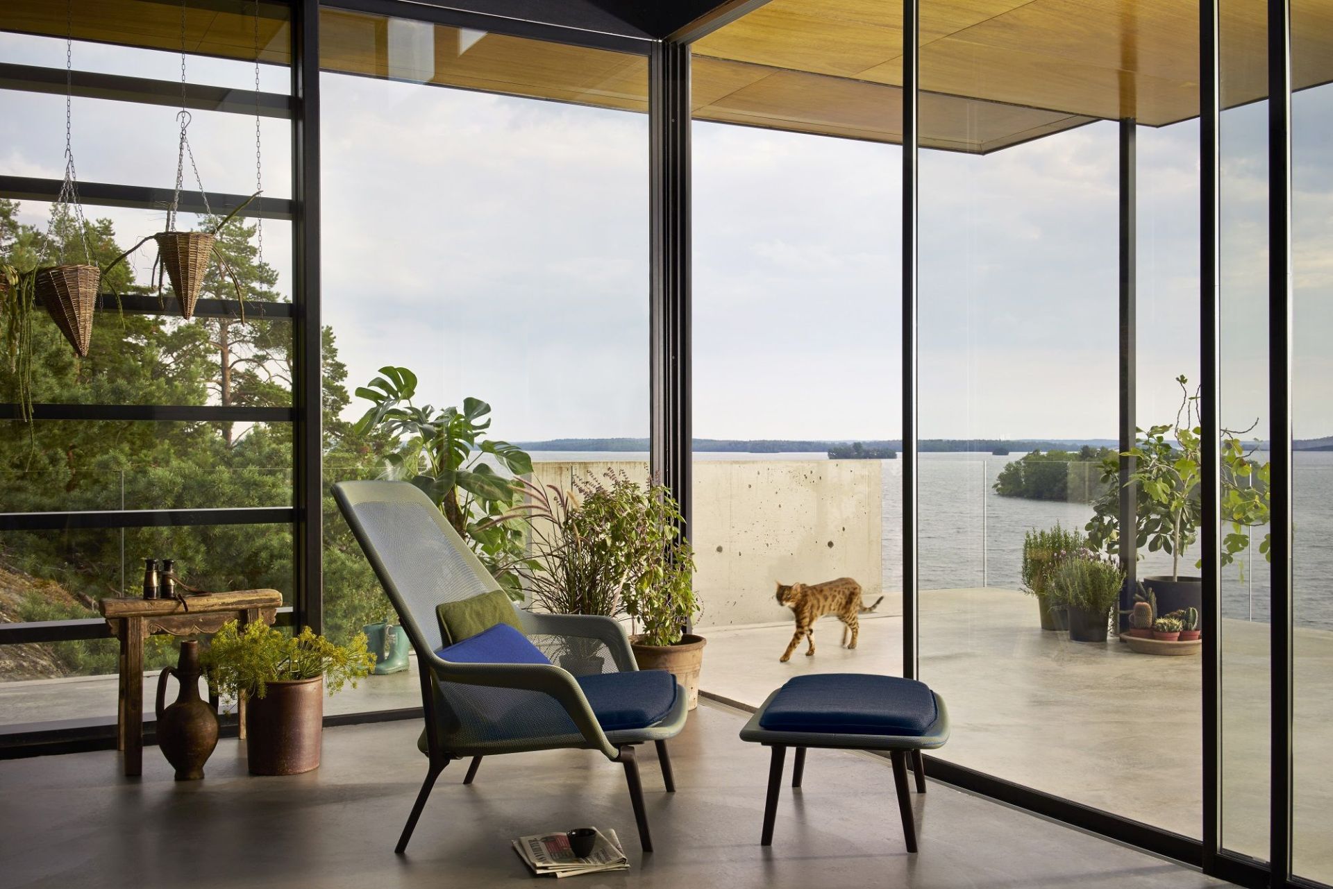 Fauteuil Slow Chair Vitra 
