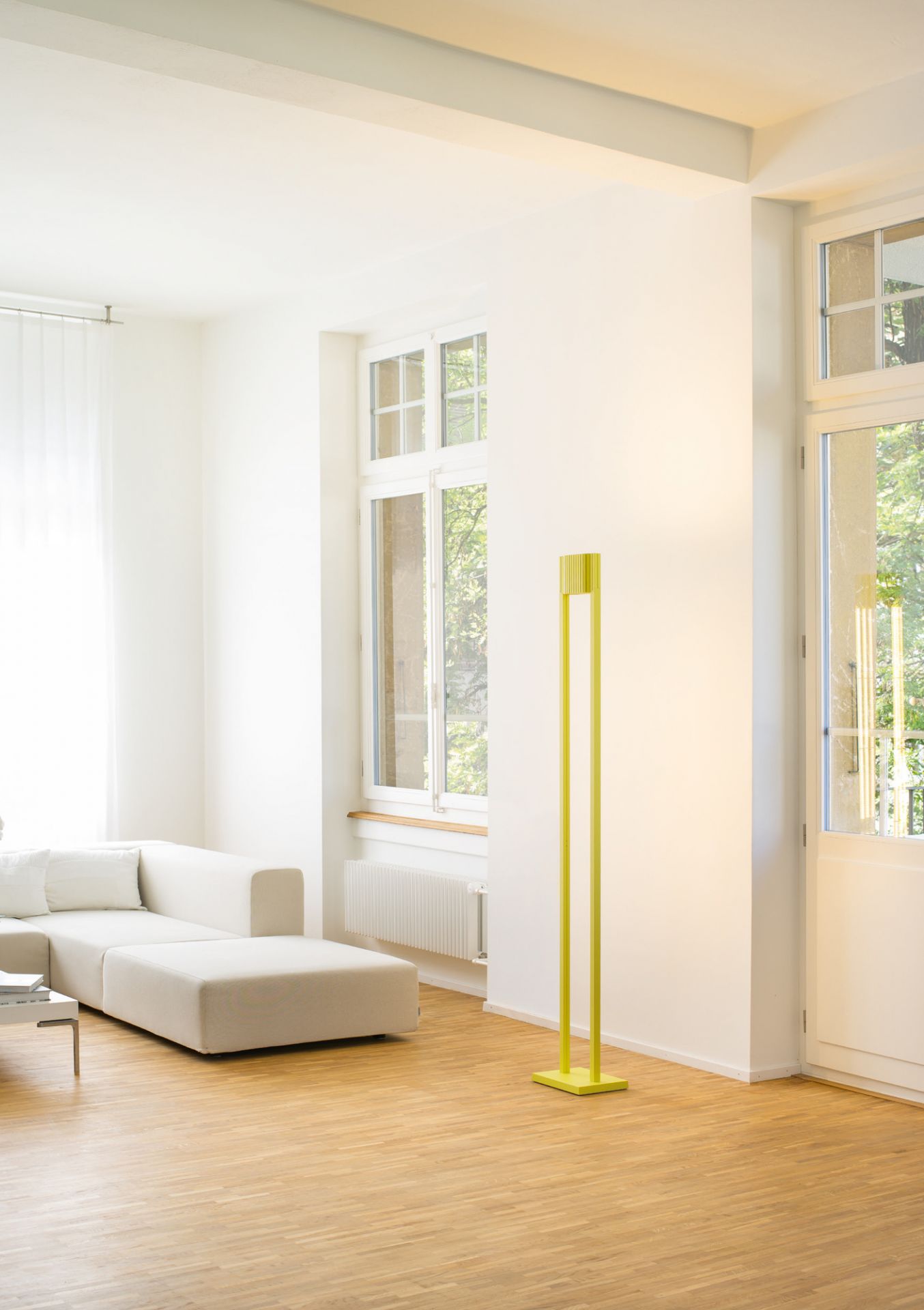 Unic LED Lampadaire Steve Léchot Luminaires Blanc
