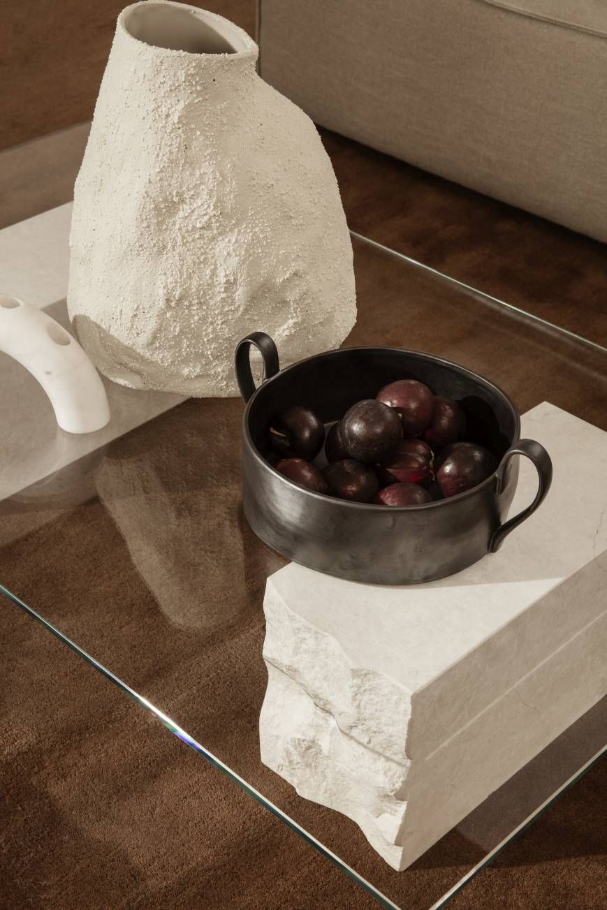 Mineral Coffee Table - Bianco Curia Table basse Ferm Living