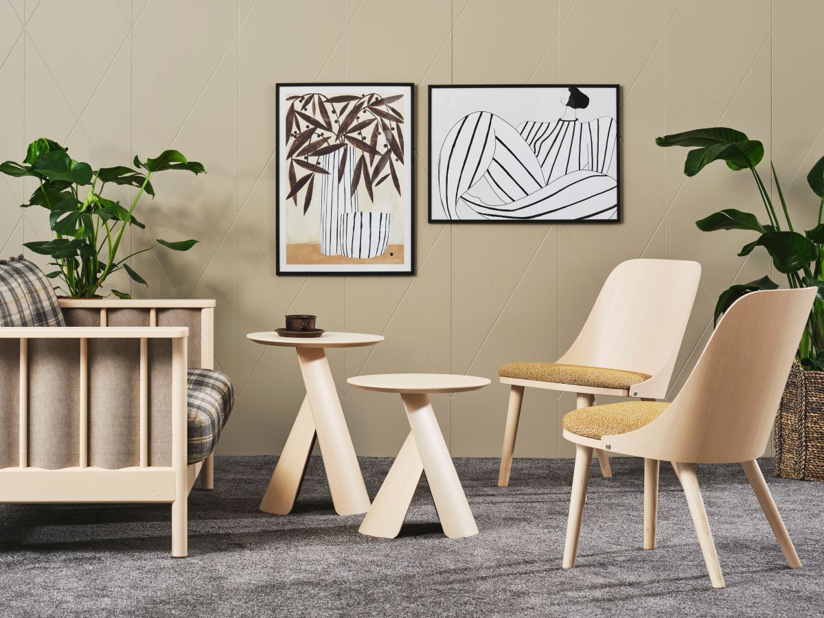 Hito Table d'appoint H45cm Chêne Karl Andersson & Soener