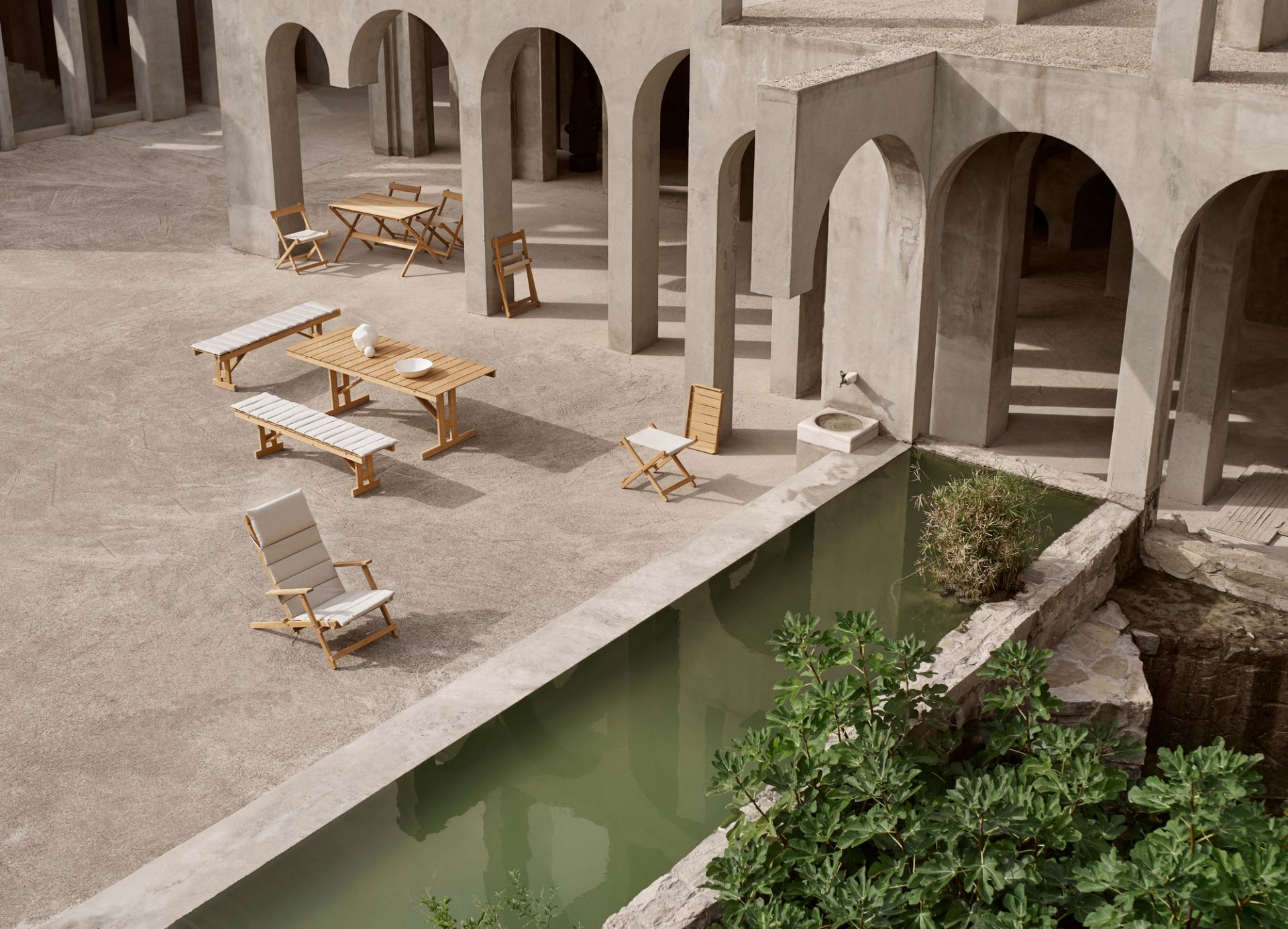 Mogensen banc outdoor Carl Hansen &amp; Søn