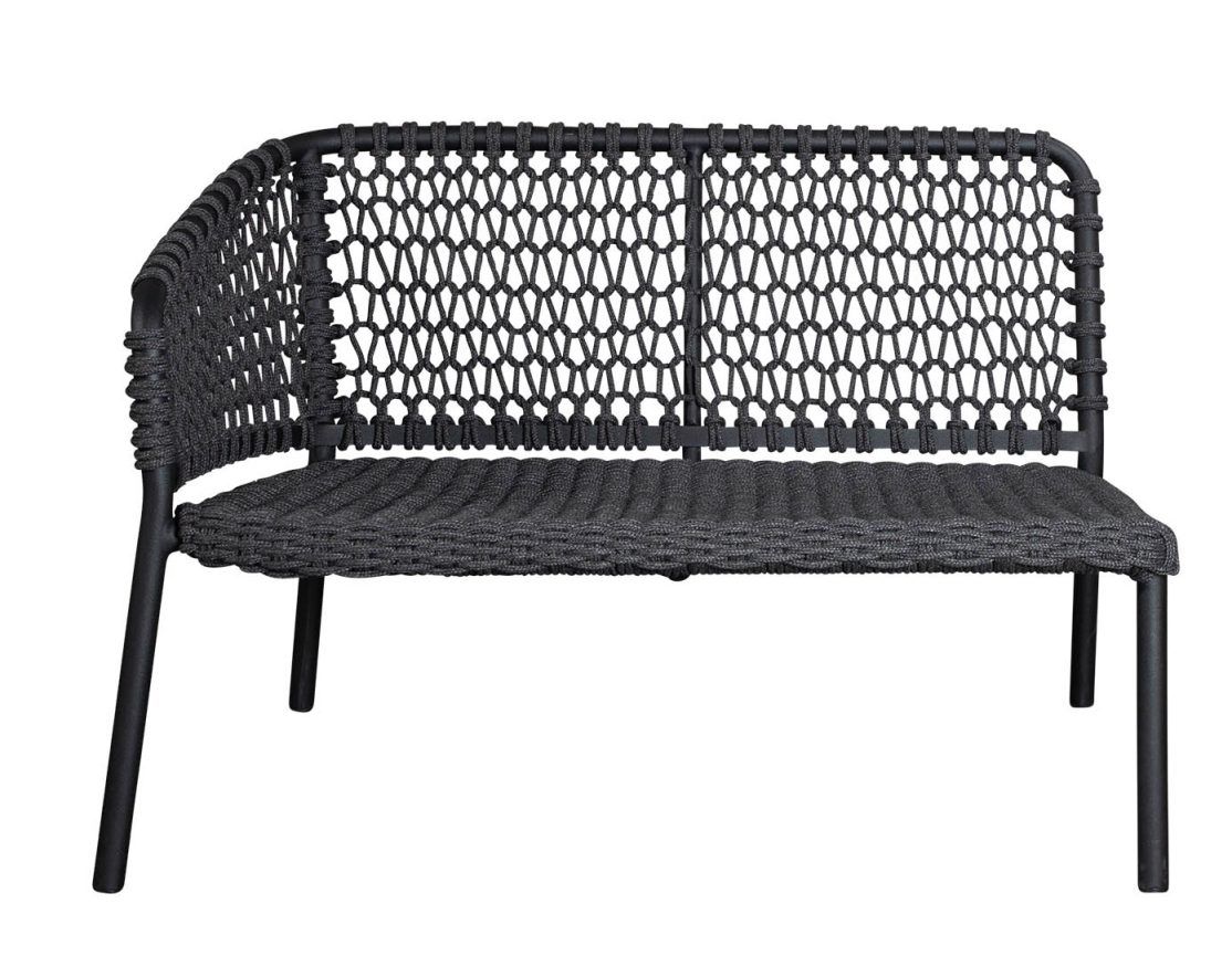 Ocean Module de canapé 2 places à droite Canapé Outdoor Cane-Line
