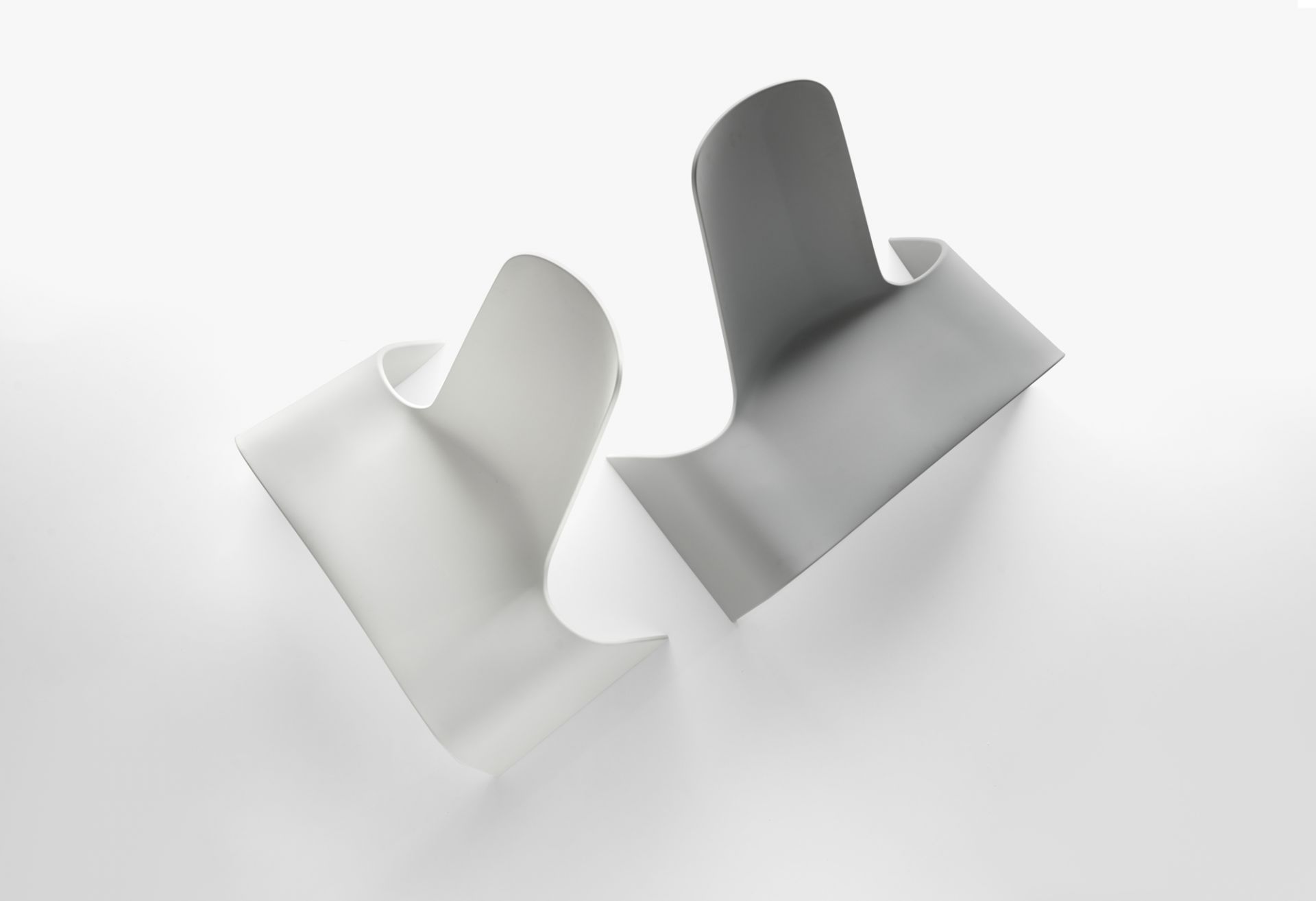 Land Lounge Chair Fauteuil Basalte Gris Plank