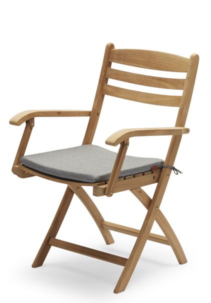 Selandia Armchair Cushion Coussin d'assise extérieur Skagerak Ash