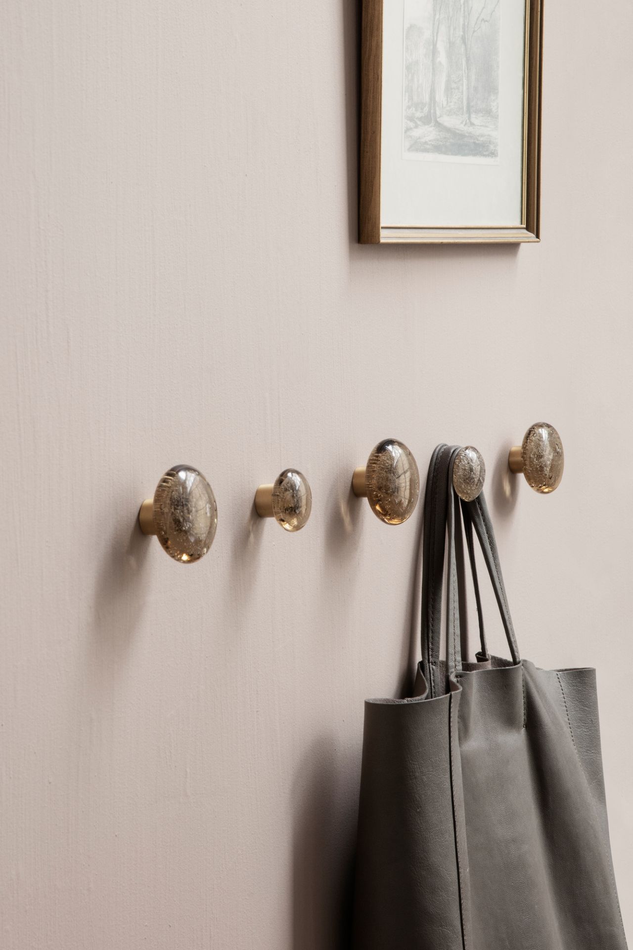 Hook Smoked Bubble Glass Crochet Ferm Living OFFRE SPECIALE