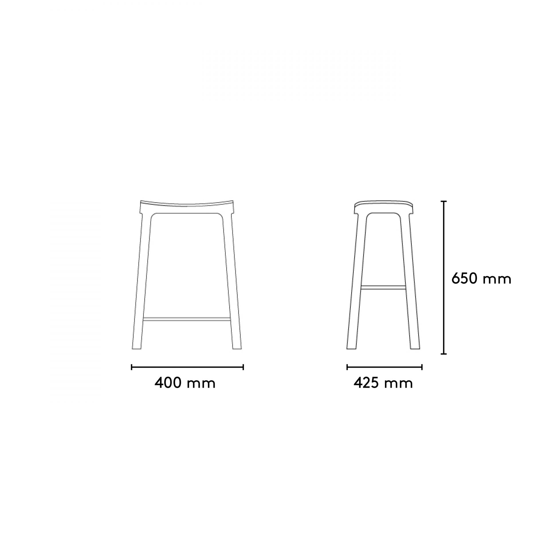 Crofton Counter Stool Tabouret de bar Please wait to be seated 