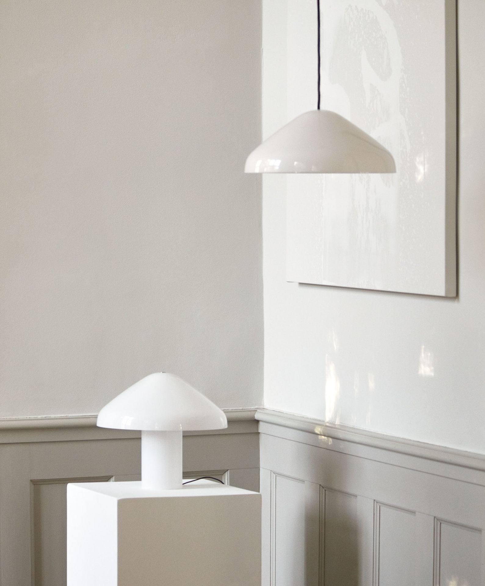 Pao Glass Pendant 350 luminaire suspendu Hay