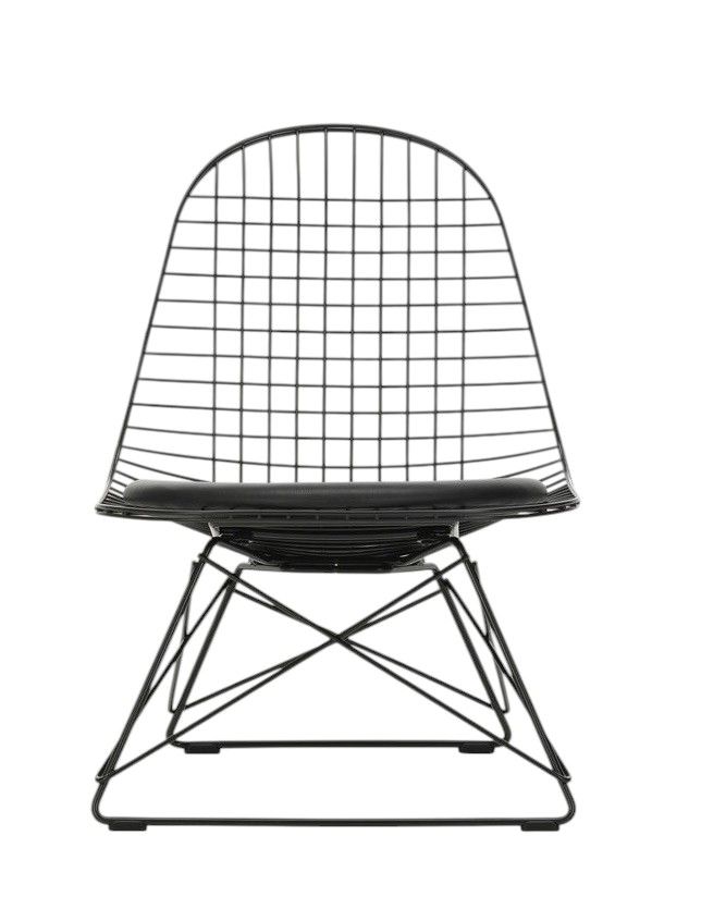 LKR-5 Wire Chair chaise avec coussin d'assise Vitra