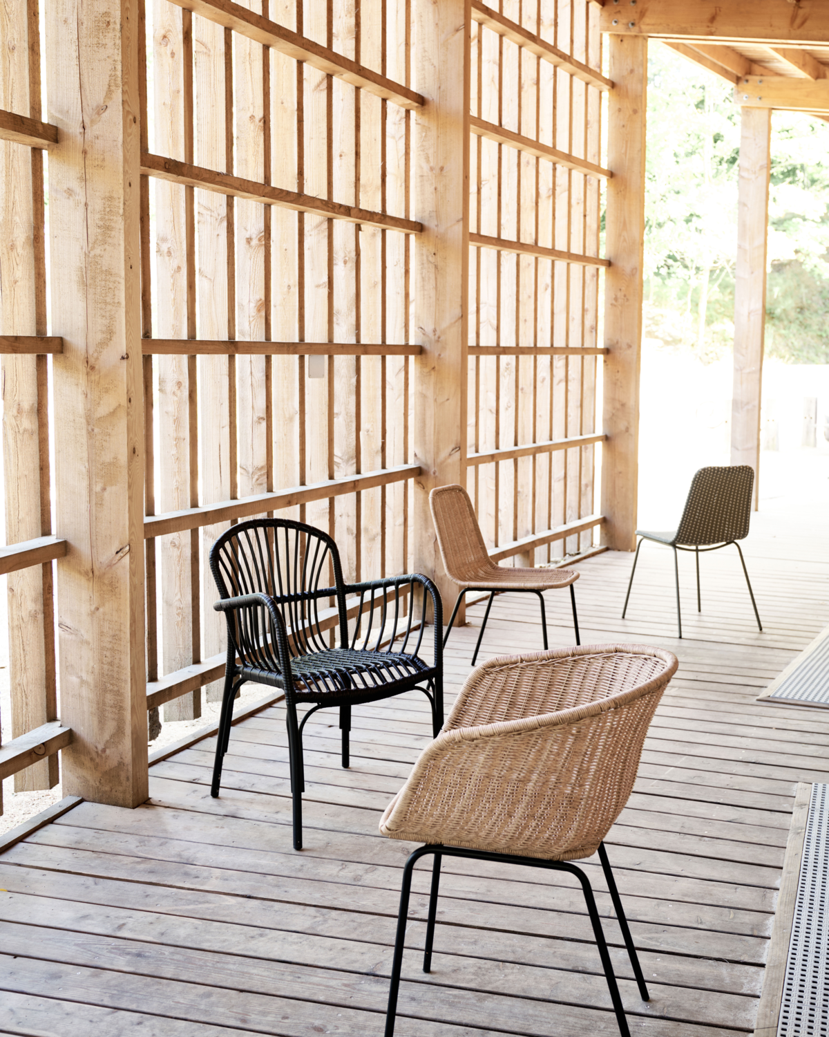 HDHapur chaise intérieur / extérieur nature house doctor