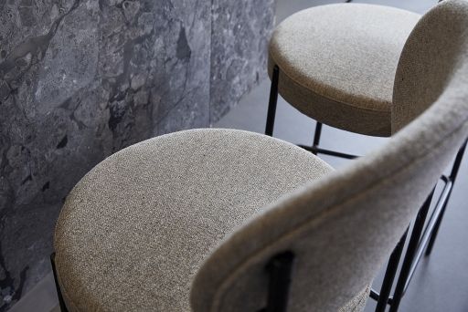 Series 430 Bar Stool Tabouret de bar 75 cm NOIR / REMIX 123 Verpan OFFRE SPECIALE