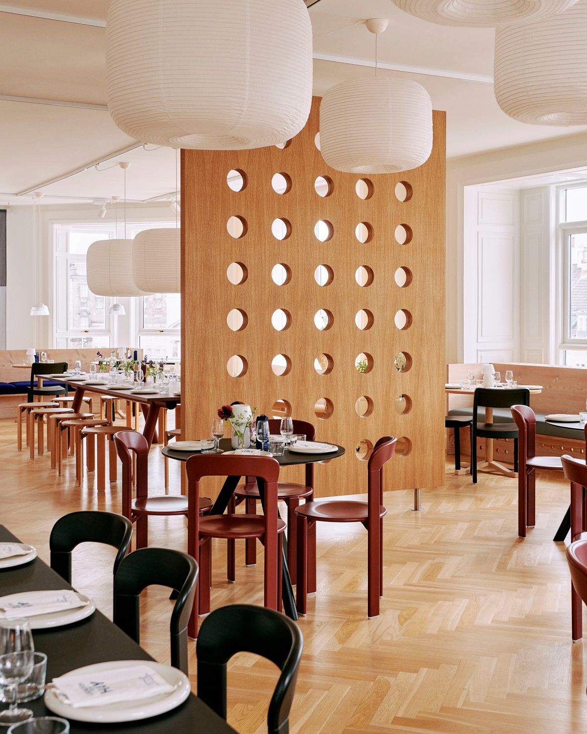 Paper Shade-Donut Ø80-Classic white Abat-jour Hay