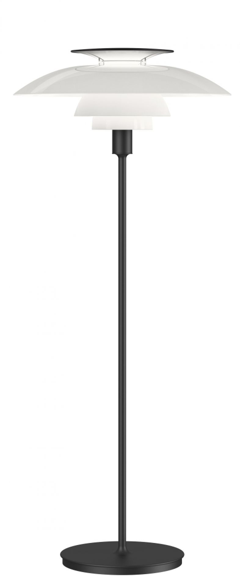 PH 80 Noir ou Blanc Lampadaire Louis Poulsen 