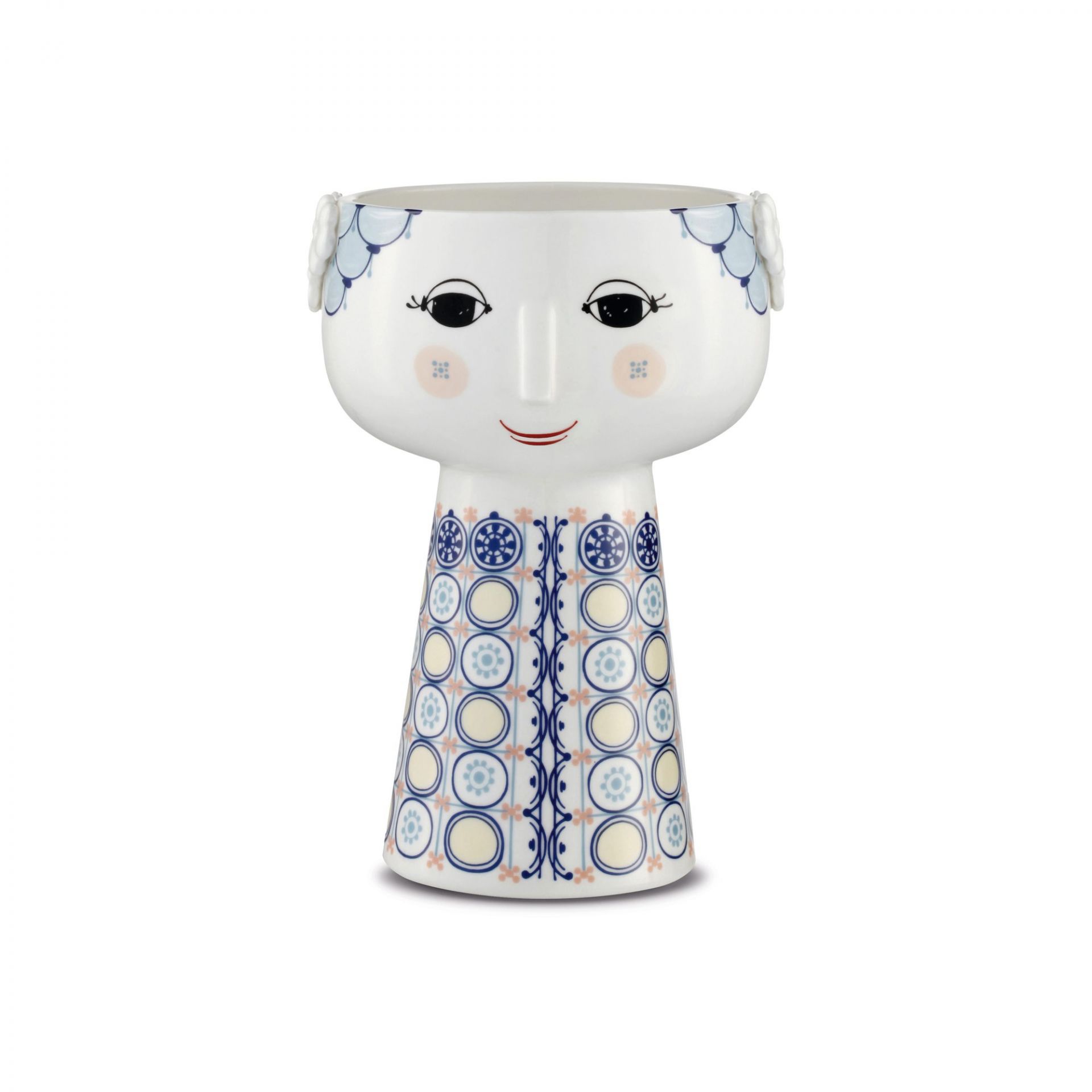 Vase Eva bleu 18,5 cm Bjorn Wiinblad OFFRE SPECIALE