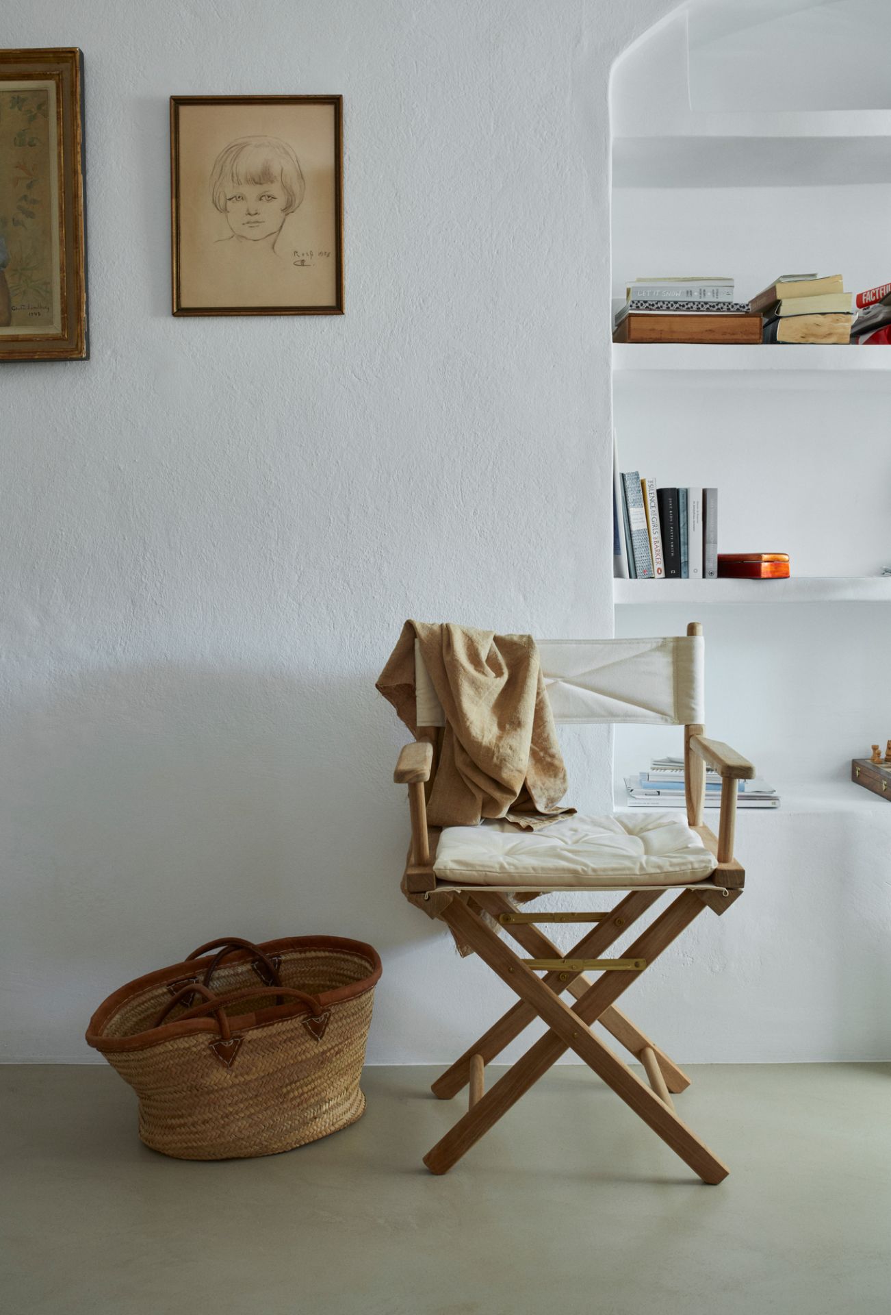 Director's Chair chaise d'intérieur / d'extérieur Skagerak by Fritz Hansen