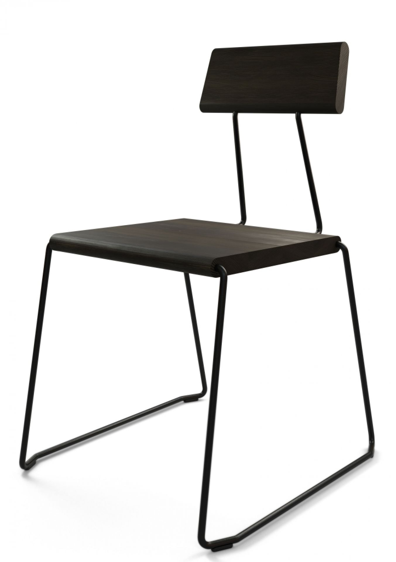 D:005 Chaise Noir Anthracite Fuchs & Habicht