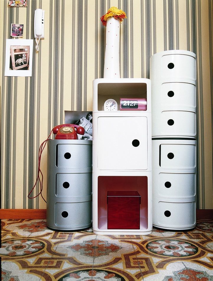 Componibili 4959 - plateau rond / couvercle Kartell