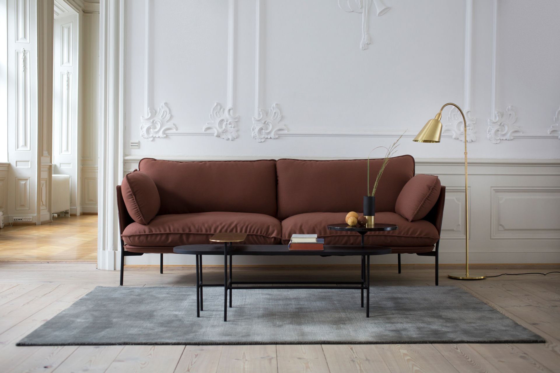 Cloud 3-Places Sofa LN3.2 AndTradition