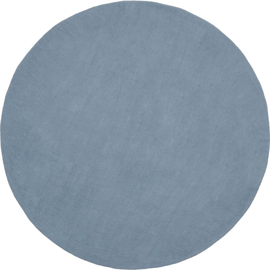 Mono Rond Tapis en feutre Ø 160 cm myfelt Mia (bleu clair)