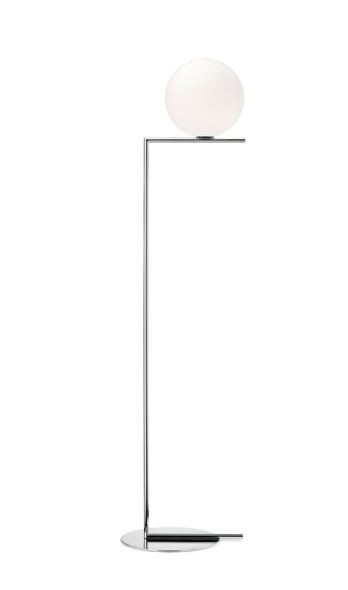 IC Lights F2 Lampadaire Flos chrome