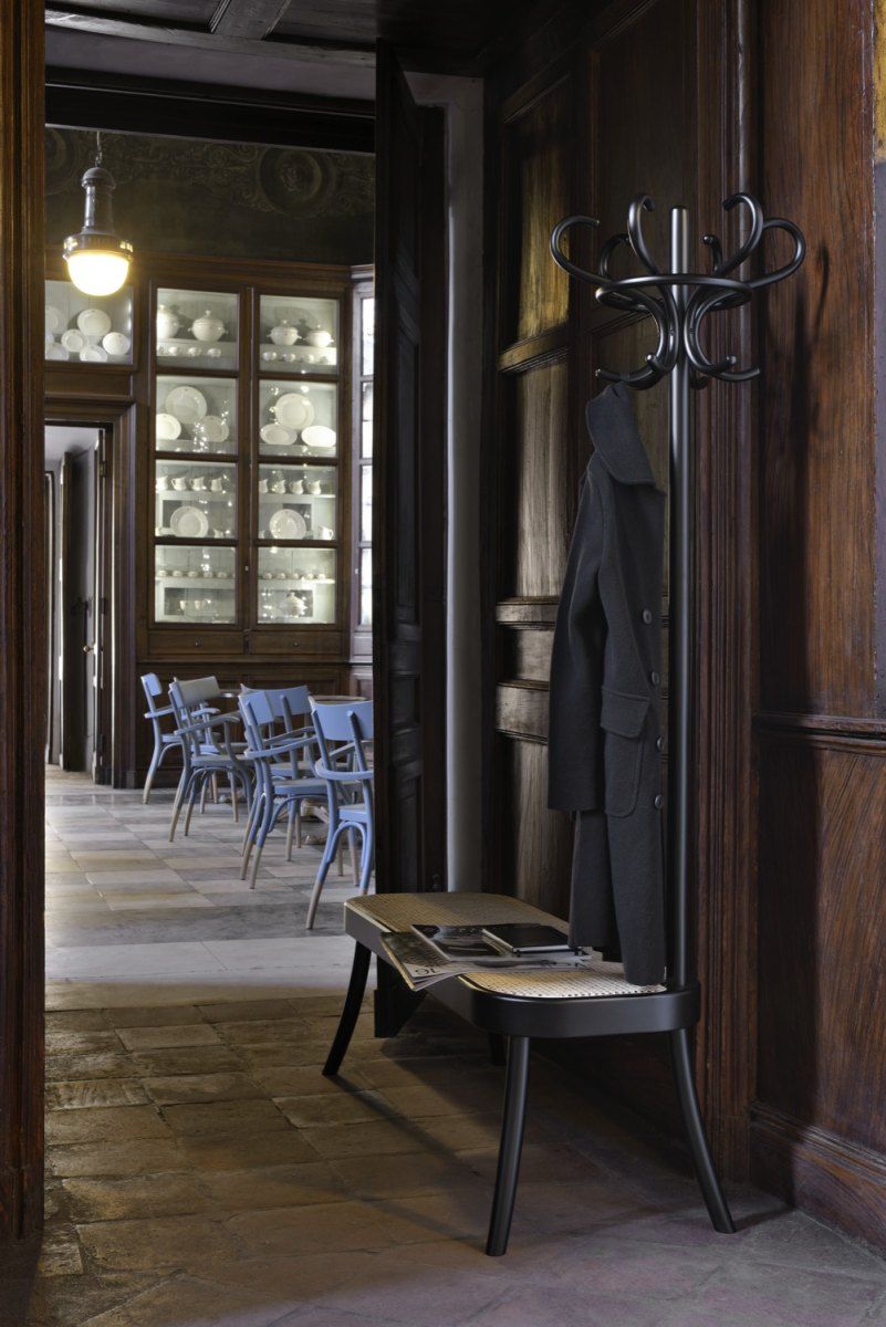 Coat Rack Bench Porte-manteau avec banc Design viennois GTV