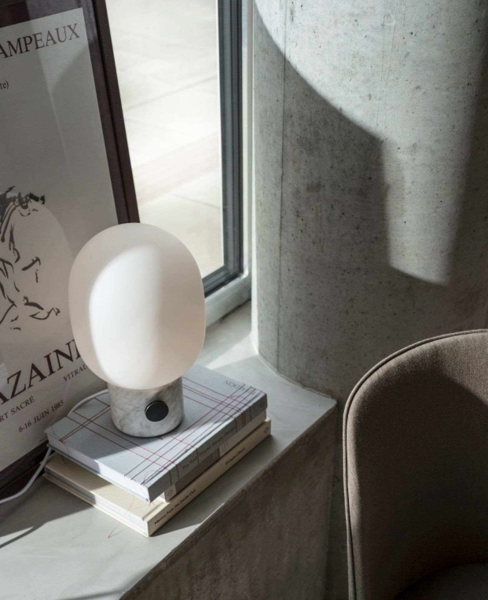 JWDA Lamp Lampe de table Marble Audo OFFRE SPECIALE