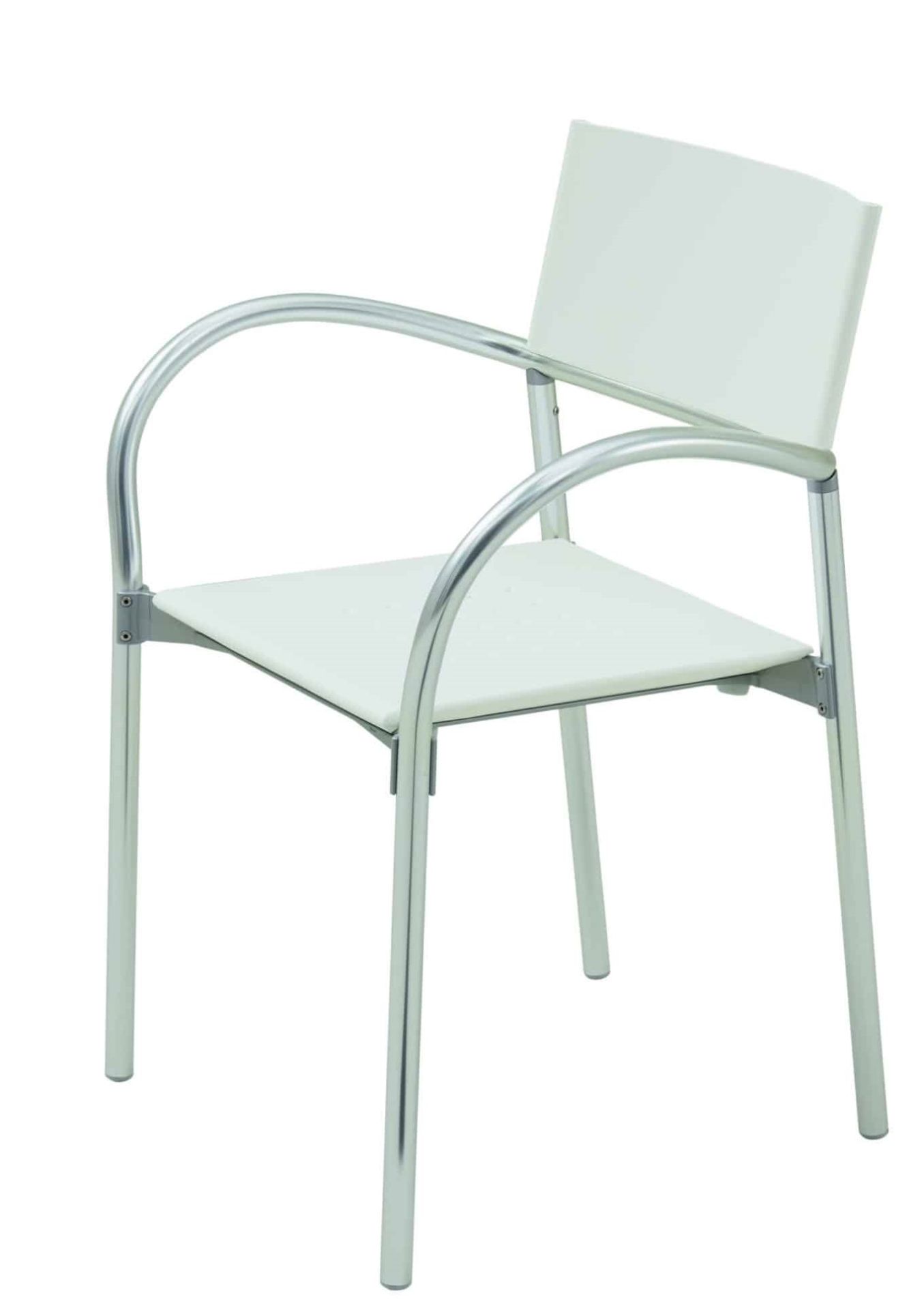 Breeze Chaise Segis Blanc Aluminium mat