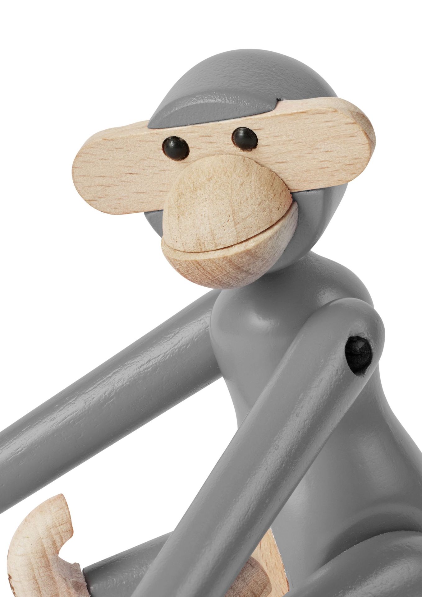 Singe mini coloré Kay Bojesen Gris