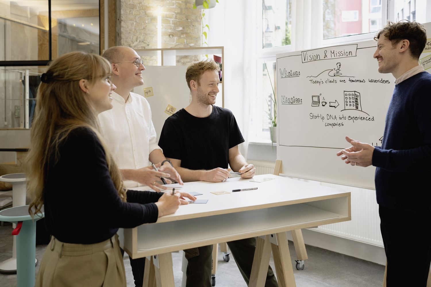 What if We Fly Taskboard L 240 cm Tableau en feutre moyen mur média Interstuhl