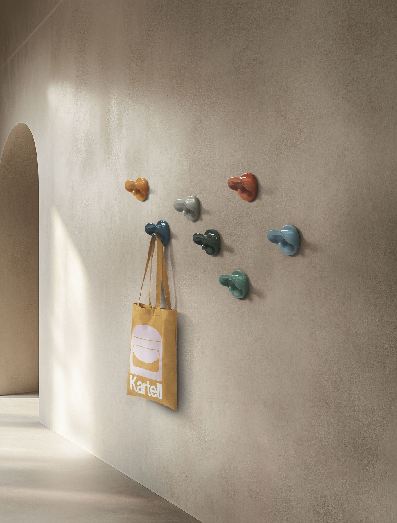 Wall Clothes Hook Crochet à vêtements Kartell