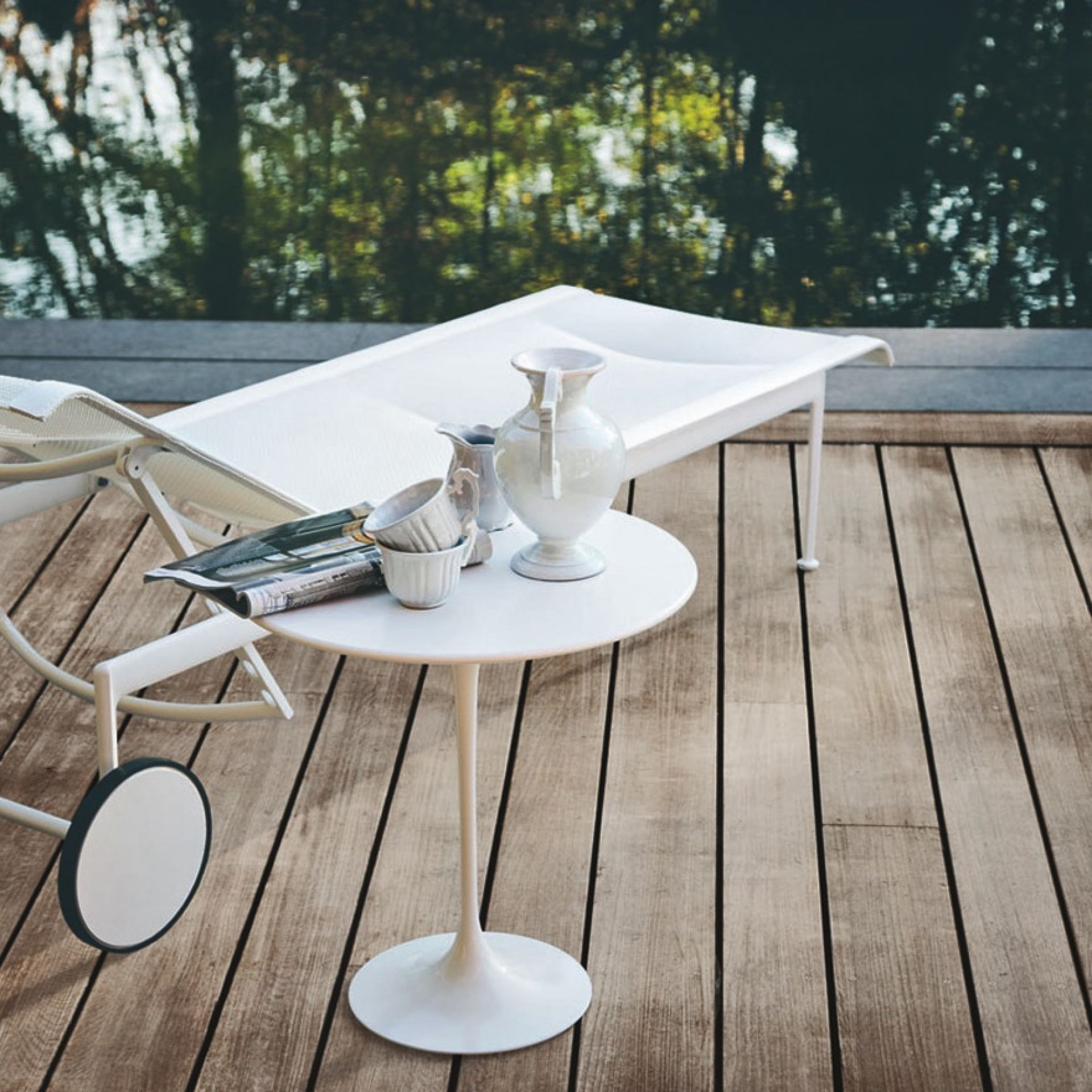Richard Schultz 1966 Outdoor chaise longue Knoll International 