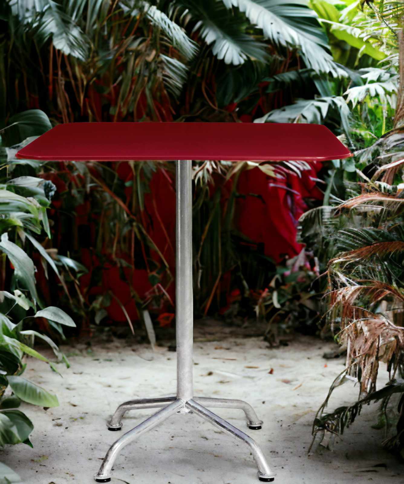 Haefeli Table de jardin Outdoor L 65 x P 65 x H 74 cm Embru  