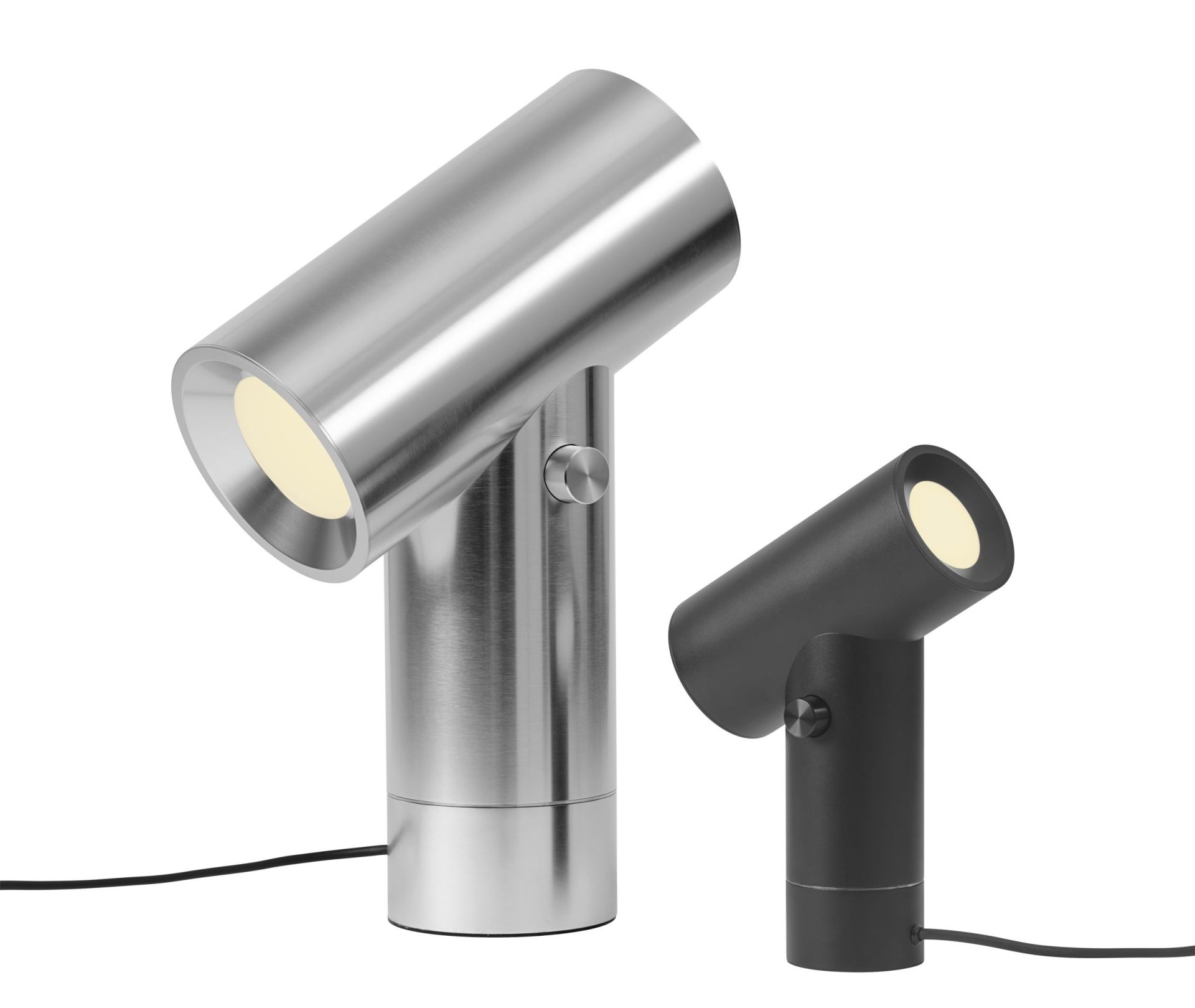 Beam Lamp lampe de table H 45 cm / aluminium poli Muuto