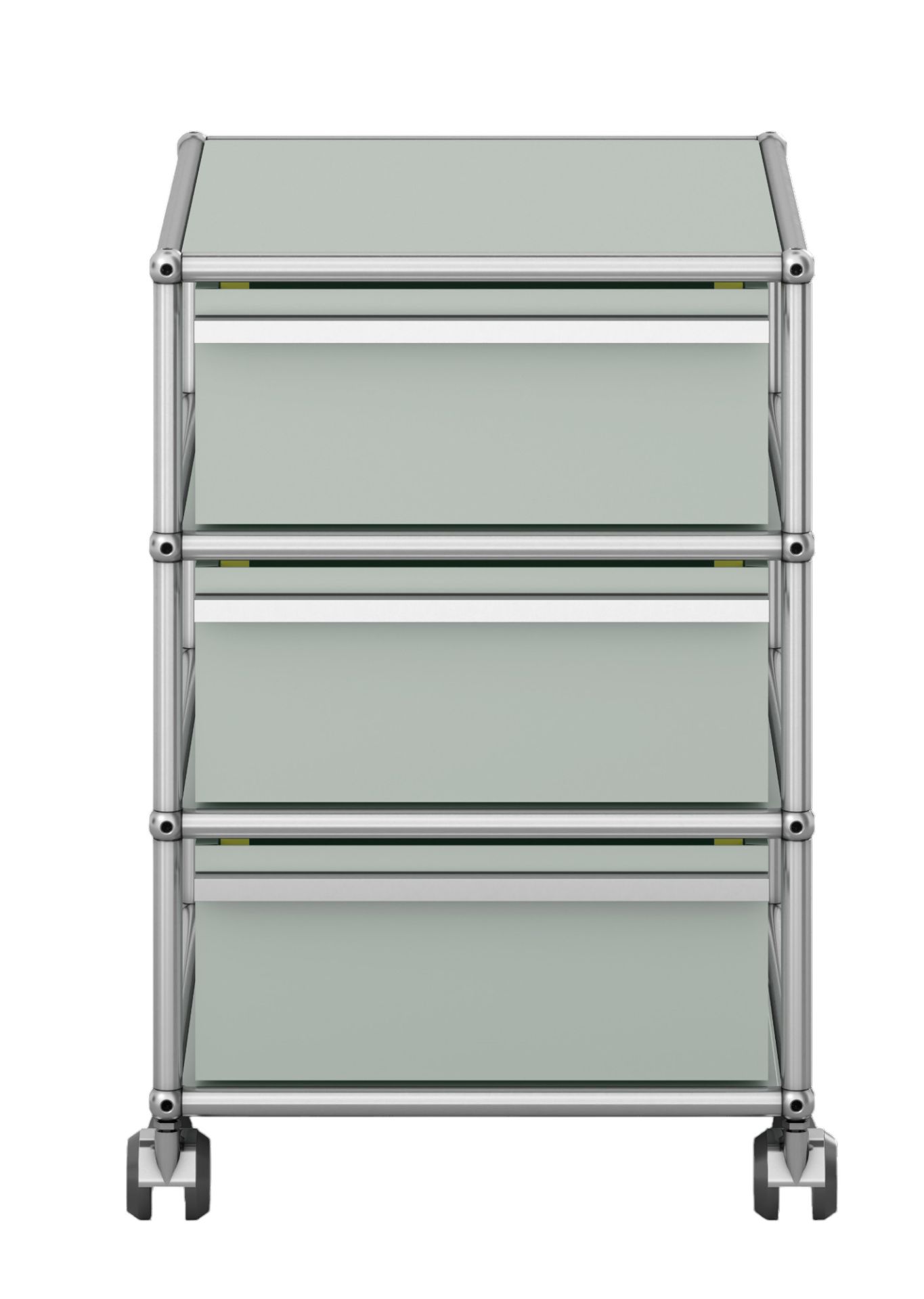 USM Haller Rollcontainer QUICK SHIP -lichtgrau
