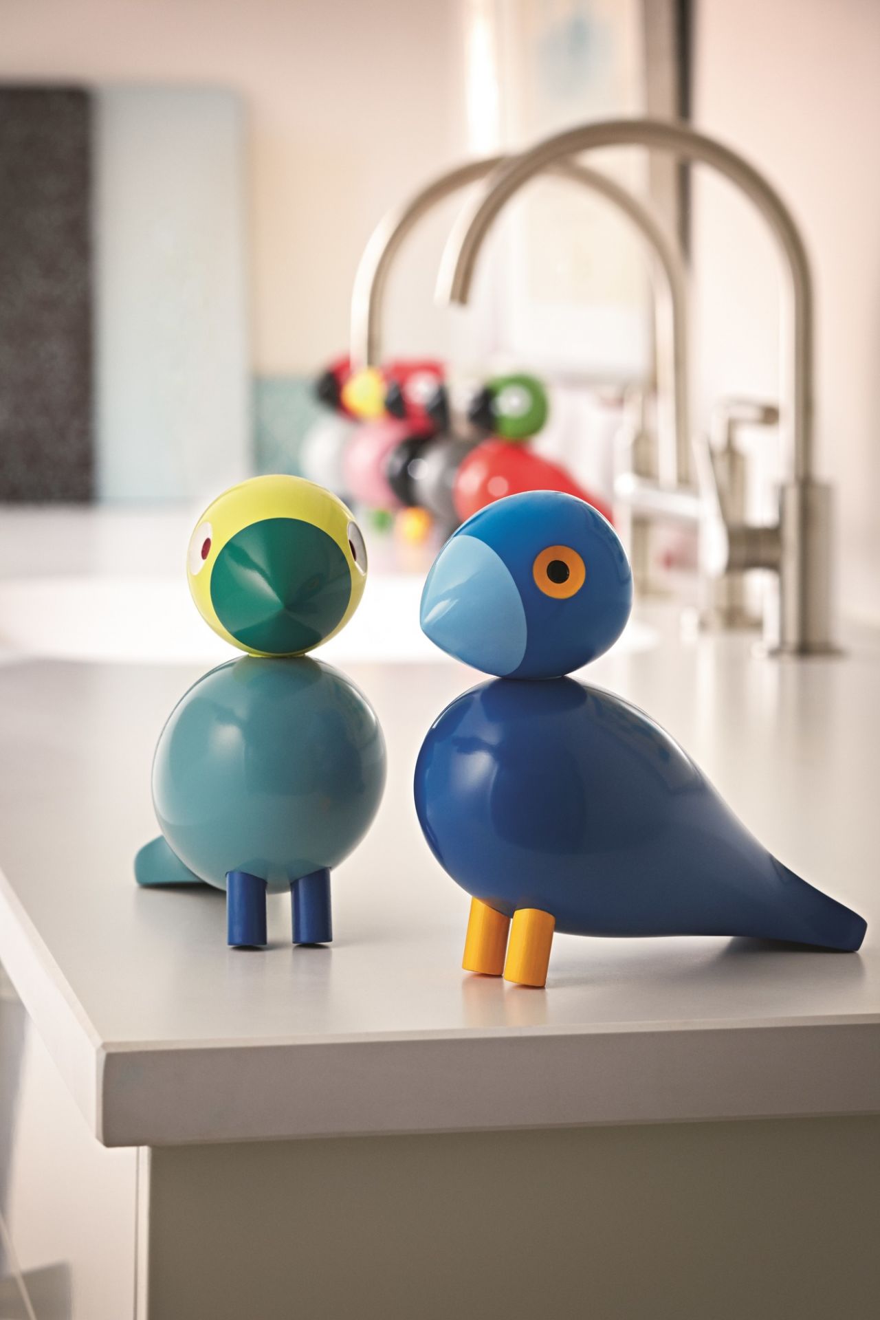Songbirds Oiseau chanteur Figure en bois Kay Bojesen Sunshine