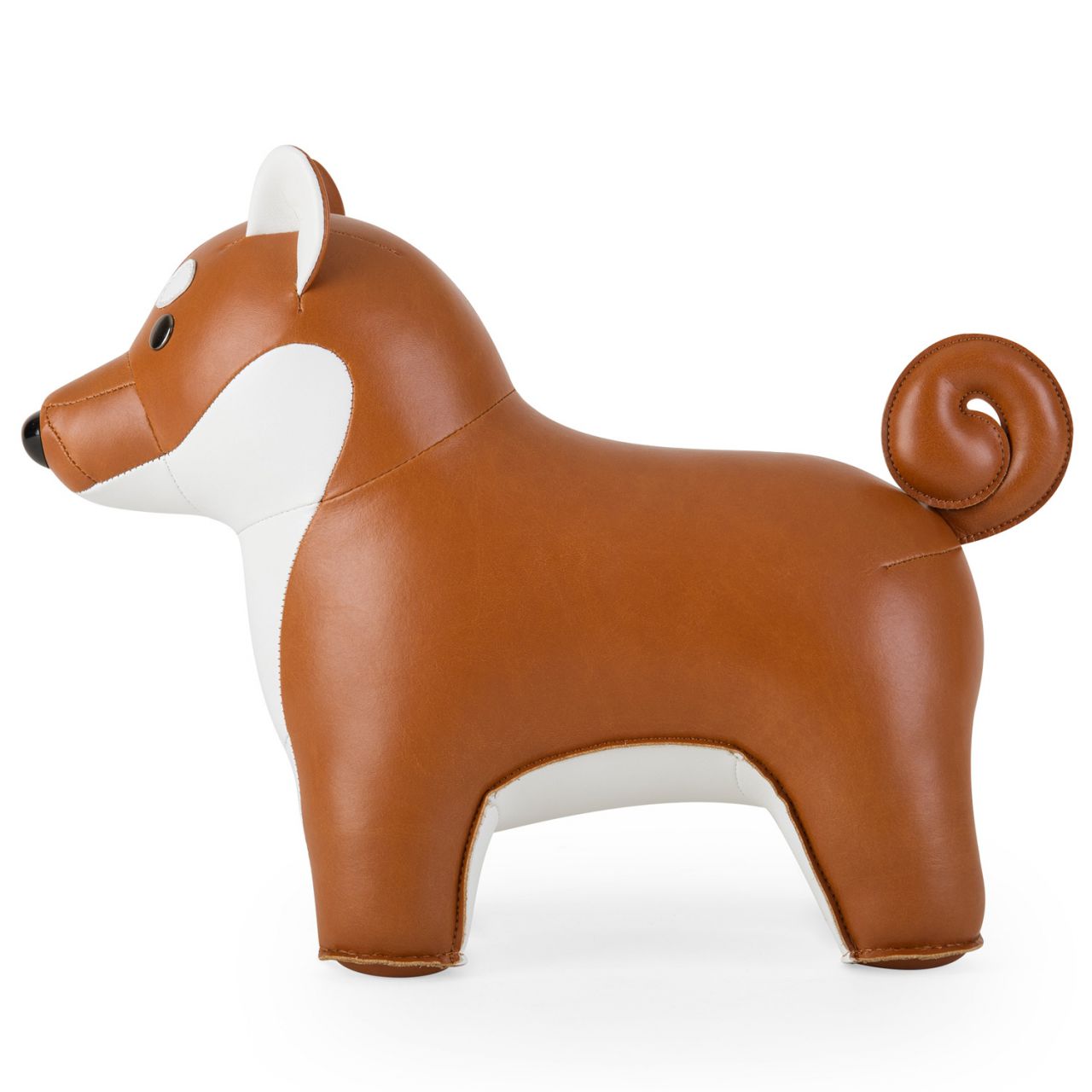 Serre-livres Shiba Inu Marron / Blanc Züny