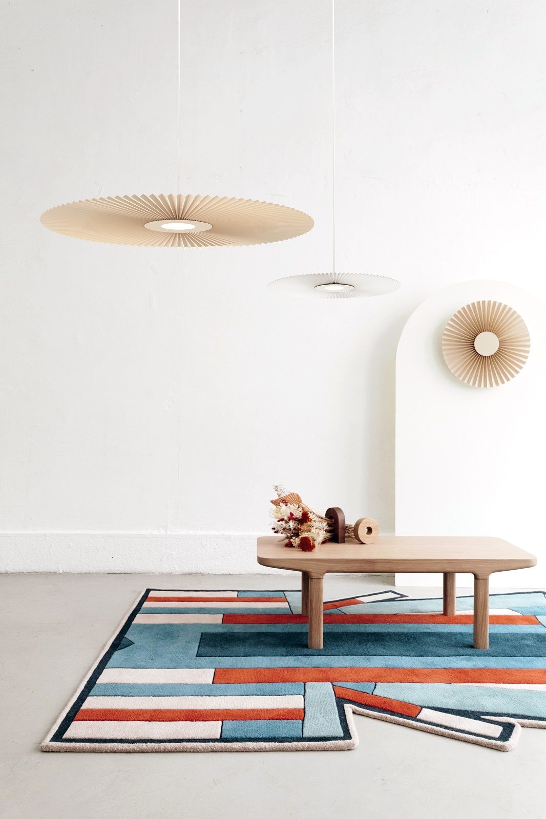 Carmen Pendant Light Lampe à suspendre Medium Hartô Blanc