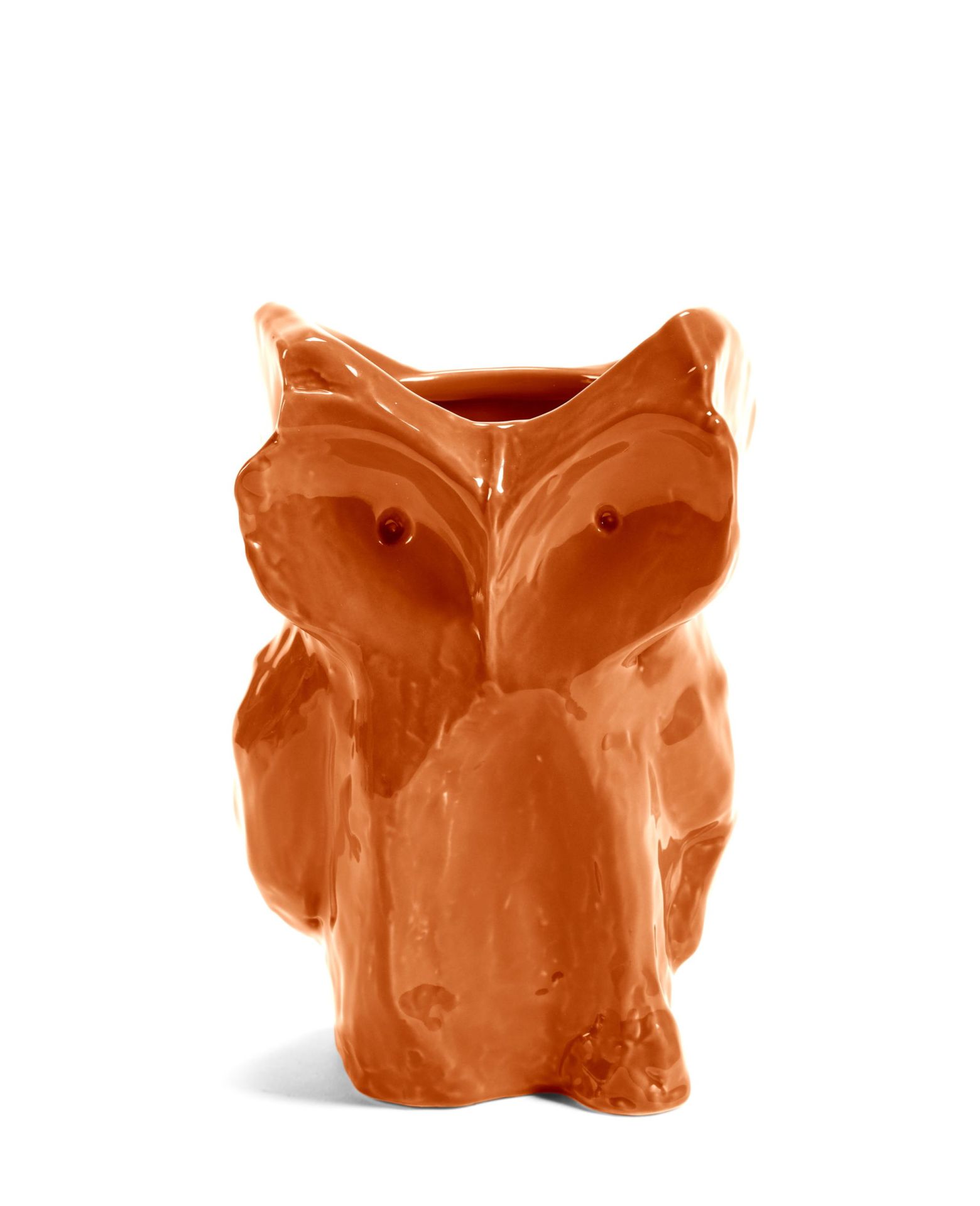 Vase hibou S Serax Orange