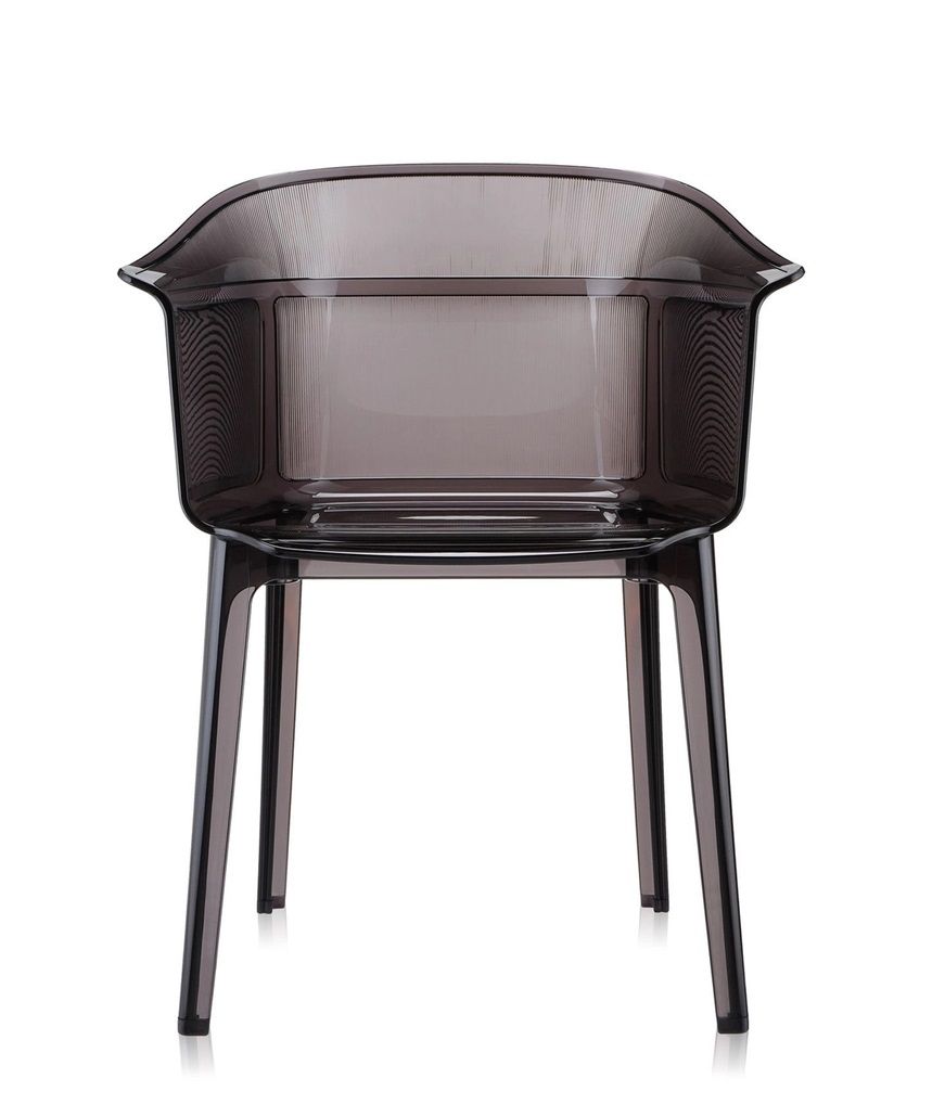 Papyrus chaise set de 2 pièces marron Kartell