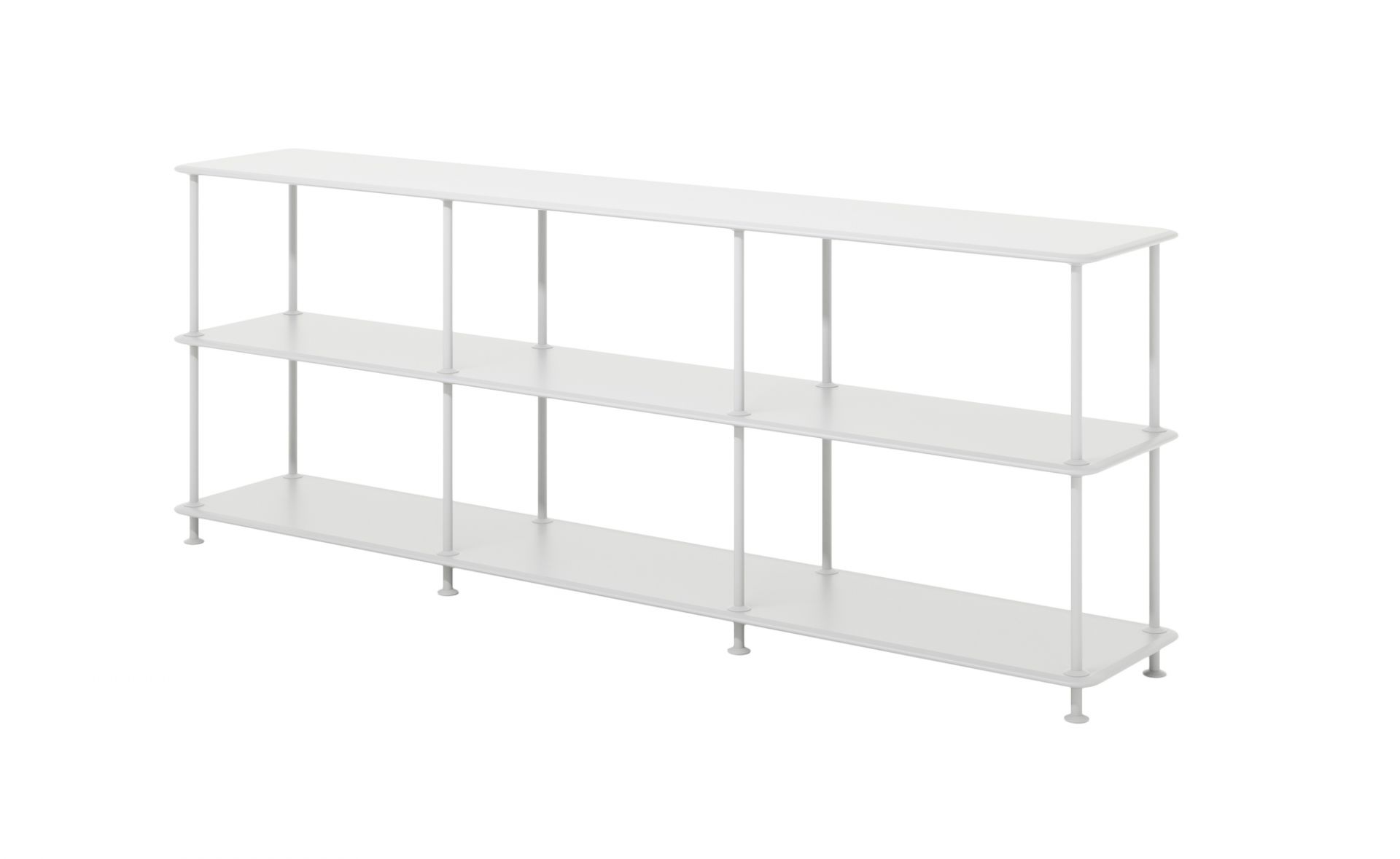 Montana Free Étagere B 203,4 x H 75,8 cm Nouveau blanc
