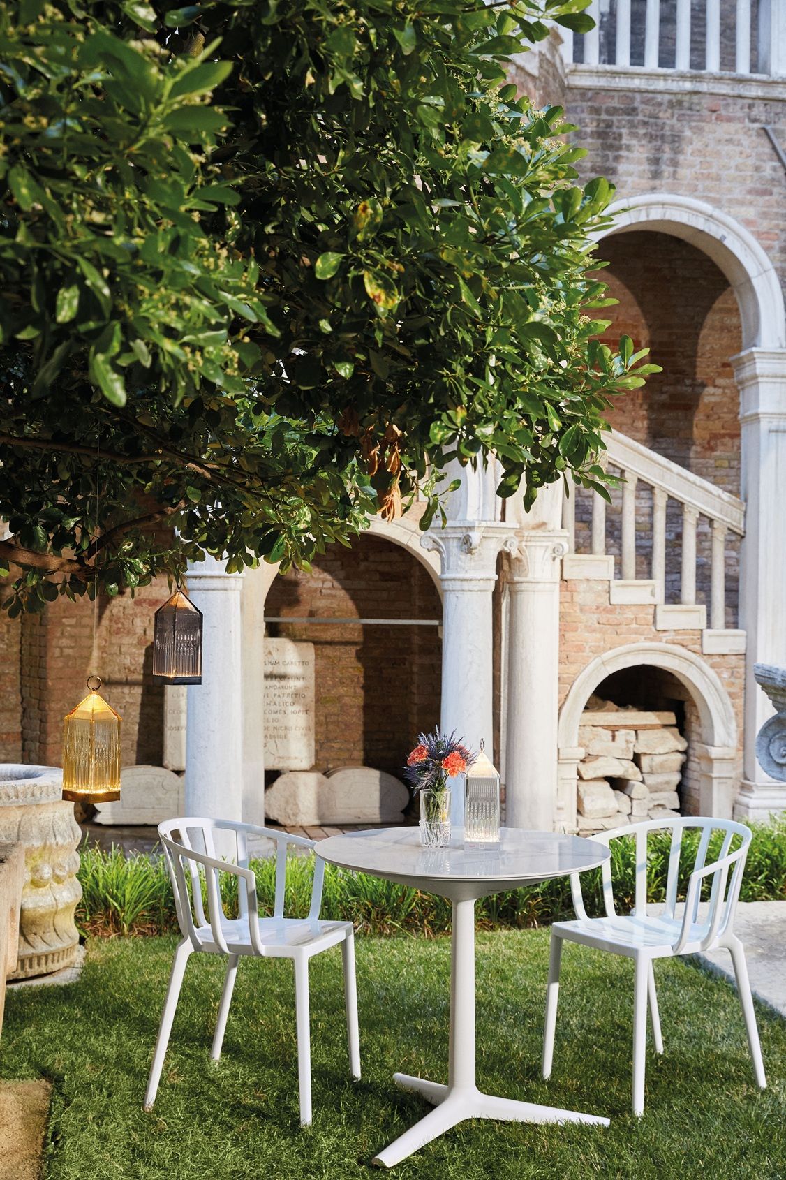 Venice Mat Chaise de Salle à Manger Kartell