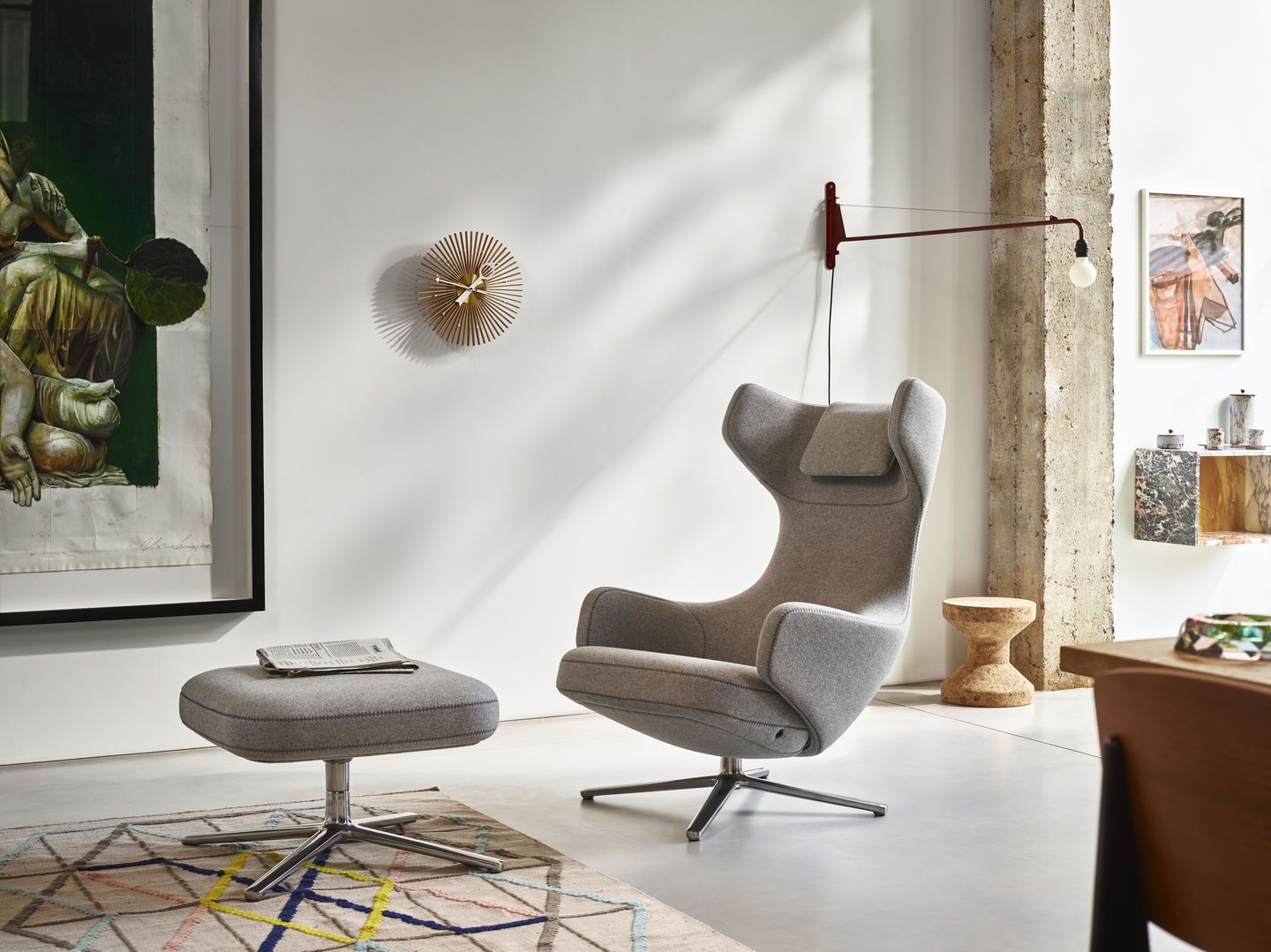 Popsicle Clock Wanduhr Vitra