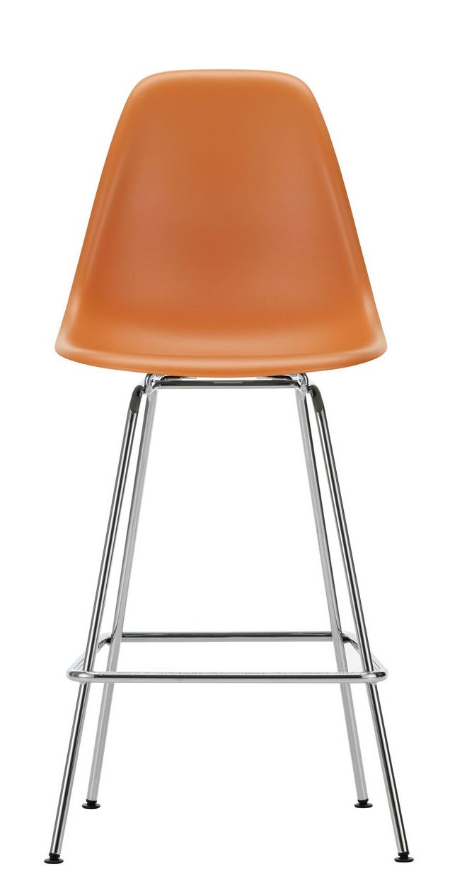 Eames Plastic Bar Stool Tabouret de bar moyen Vitra